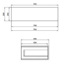 Шкафчик с ящиком Cersanit Zen 80 FZZW1012381564/S1001-003 для установки на металлическую консоль, кашемир, фото №2