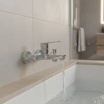 Смеситель для ванны Kludi X1 326910575 хром