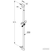Душова штанга Kludi Fizz 676200500 900 мм, фото №2