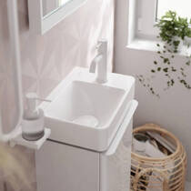 Смеситель для раковины Hansgrohe Tecturis S 73302700 белый матовый, фото №1