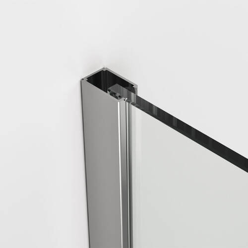 Боковая стенка Ronal Amalia D35F10905007 90х200 см профиль хром, стекло прозрачное, фото 3