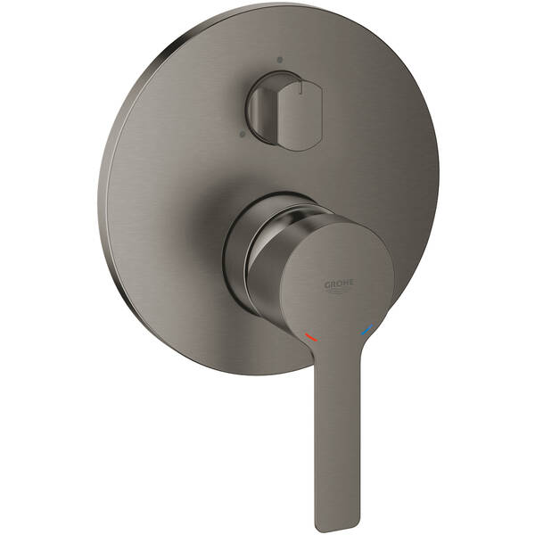 Змішувач прихованого монтажу для ванни Grohe Lineare 24095AL1 графіт темний матовий, фото 1