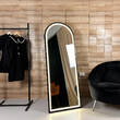 Дзеркало Luxury Wood Avant-Garde ASF65165-AB-FSD з LED-підсвічуванням 1650х650 мм, фото 1