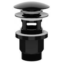 Донний клапан для раковини Devit DVVPL04, click-clack, чорний, фото №1