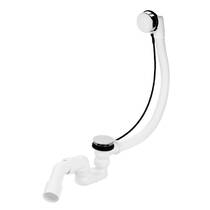 Сифон для ванни Devit DVSE141 пластиковий  40, автомат, коліно 45', фото №1