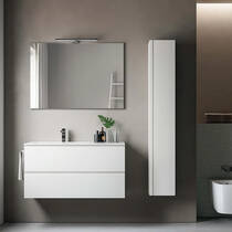 Пенал Idea Group System Y16CA33D підвісний білий матовий, фото №1