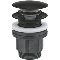 Донный клапан для раковины Grohe 1024642430 PushOpen черный матовый, фото №2