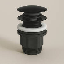 Донный клапан для раковины Grohe 1024642430 PushOpen черный матовый, фото №1