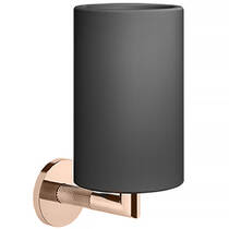 Стакан Gessi Anello 63708-030 с держателем черный матовый, фото №2