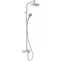 Душевая система Hansgrohe Vernis Shape 26098000 с термостатом, хром, фото №2