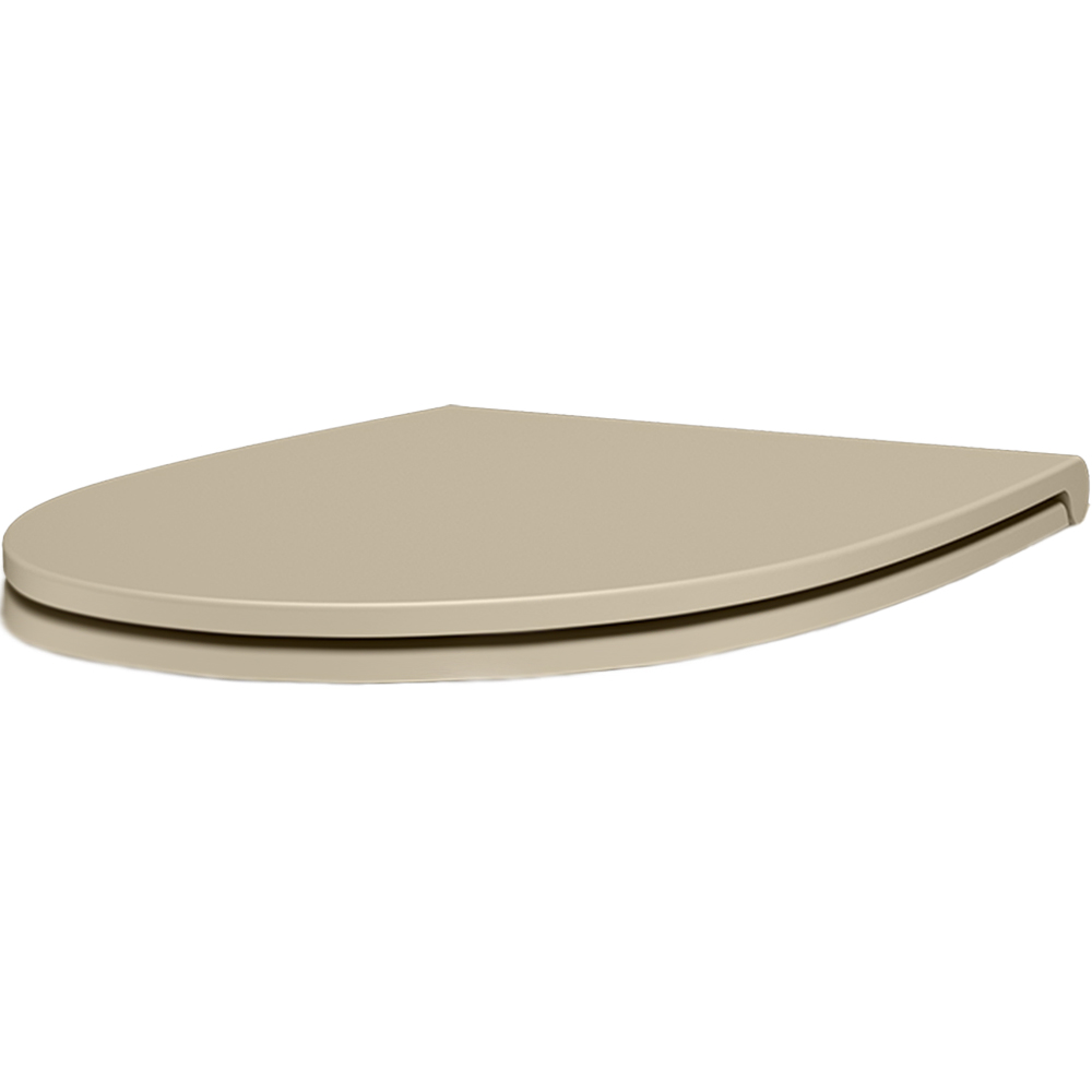 B.CWBLRF BULL SLIM Soft Close Кришка, Beige Nuance (1 сорт)