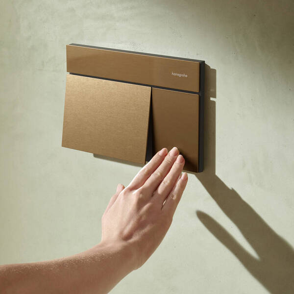 Змивна клавіша iFrame Element E Hansgrohe brushed bronze - купити
