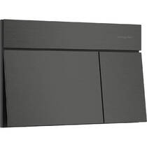Клавіша змиву Hansgrohe iFrame Element E 66003340 чорний хром шліфований, фото №2