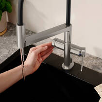 Змішувач для кухні Hansgrohe Talis Select M54 72861800 сталь, фото №4