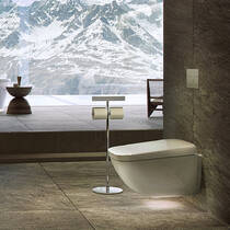 Унітаз підвісний Toto Neorest CW927PZY безобідковий з функцією біде, білий глянець, фото №5