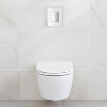 Клавіша змиву Grohe Arina 104644LS00 колір білий місяць, фото №1