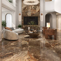 Керамограніт Almera Ceramica-2 Volcane Brown 120x120 см, фото №1