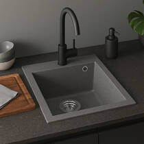 Кухонна мийка Adamant Board 09 Light-Gray світло-сірий матовий, фото №5