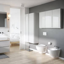 Пенал Cersanit Moduo S929-020 підвісний білий глянець, фото №1