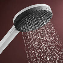 Ручной душ Hansgrohe Raindance Alive Select S 24511700 EcoSmart, белый матовый, фото №4