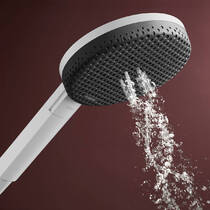 Ручной душ Hansgrohe Raindance Alive Select S 24511700 EcoSmart, белый матовый, фото №1