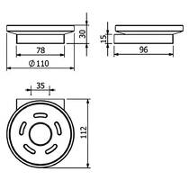 Мильниця Kludi Vela C 3198505 з тримачем, хром, фото №3