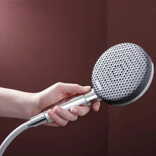 Ручний душ Hansgrohe Raindance Alive Select S 24511000 EcoSmart, хром, фото 9