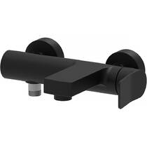 Змішувач для ванни Paffoni Tilt TI022NO чорний матовий, фото №2