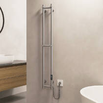 Рушникосушарка електрична Маріо e-INOX Соле 1170х140 TR 2.0 K сатин, фото №1