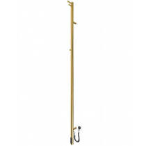 Рушникосушарка електрична Маріо Рей-I TR 2.21.1103.15. 1500х30/130 мм золото лайт 35 Вт, фото №2