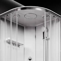 Душова кабіна AM PM X-Joy W94C-401-100MT 100x100 см профіль матовий хром, скло прозоре, з піддоном, фото №4