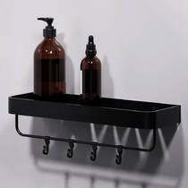 Душова кабіна AM PM X-Joy Square W94C-403-090BT 90x90 см профіль матовий чорний, скло прозоре, з піддоном, фото №7