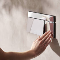 Клавиша смыва Hansgrohe iFrame Element E 66003000 хром, фото №6