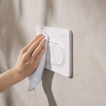 Клавіша змиву Hansgrohe iFrame Original S 66002700 білий матовий, фото №4