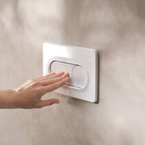 Клавіша змиву Hansgrohe iFrame Original S 66002450 білий глянець, фото №5