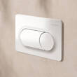 Клавіша змиву Hansgrohe iFrame Original S 66002450 білий глянець, фото 1