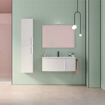 Тумба для раковины Royo Wave 126469 подвесная белый матовый, фото №1