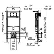 Инсталляция для унитаза Noken Smart Line 100159542, фото №2
