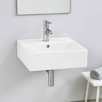 Раковина Noken Pure Line 100189721 46 см белый глянец, фото №1