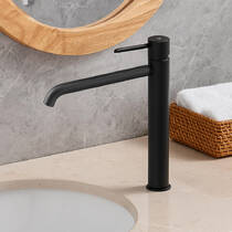 Смеситель для раковины Noken Round 100208373 черный матовый, фото №1