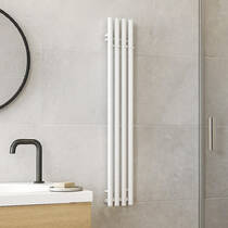 Рушникосушарка електрична Terma Rolo Hanger  1200х205 мм білий мат 300 Вт, фото №1