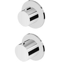 Смеситель скрытого монтажа для душа Zucchetti ZIS1420.P31 электронный, британское золото матовый, фото №2