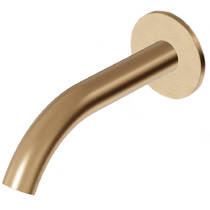 Смеситель для раковины Zucchetti Isy22 ZIS1737.P31 электронный, британское золото матовый, фото №3