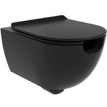 Унитаз подвесной Flaminia App AP115SCAR карбон матовый, фото №2