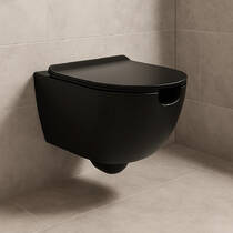 Унитаз подвесной Flaminia App AP115SCAR карбон матовый, фото №1