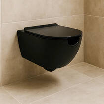 Унитаз подвесной Flaminia App AP115SCAR карбон матовый, фото №4