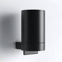 Дозатор для рідкого мила Keuco Plan 14951370000 з тримачем, чорний матовий, фото №1