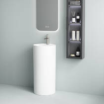 Раковина Devit Style 1408641 40х40 см отдельностоящая, белая, фото №4