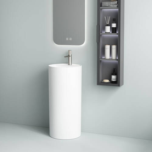 Раковина Devit Style 1408641 40х40 см отдельностоящая, белая, фото 4