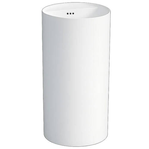 Раковина Devit Style 1408641 40х40 см отдельностоящая, белая, фото 2